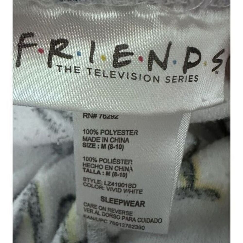 F.R.I.E.N.D.S Television Series Soft Sleep Pajama Pants Joggers Sleepwear Medium - Picture 2 of 7